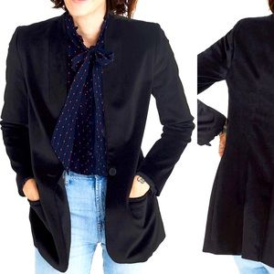 Madewell - Lauren Velvet Blazer